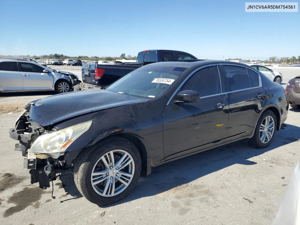 2013 Infiniti G37 VIN: JN1CV6AR5DM754561 Lot: 76534754