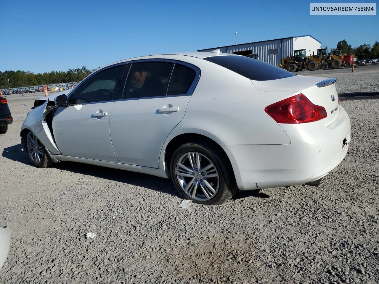 2013 Infiniti G37 VIN: JN1CV6AR8DM758894 Lot: 76586294