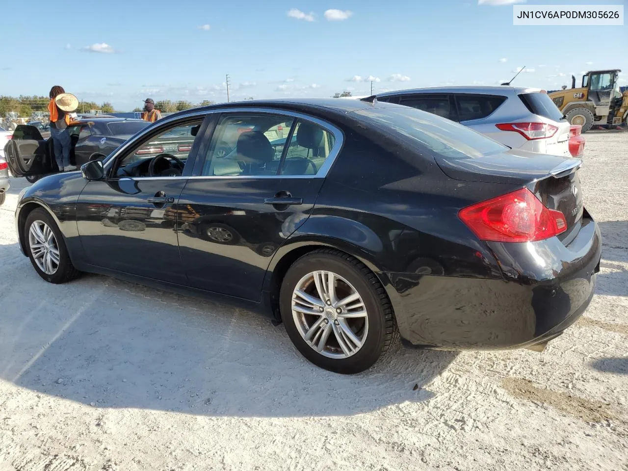 2013 Infiniti G37 Base VIN: JN1CV6AP0DM305626 Lot: 76791234