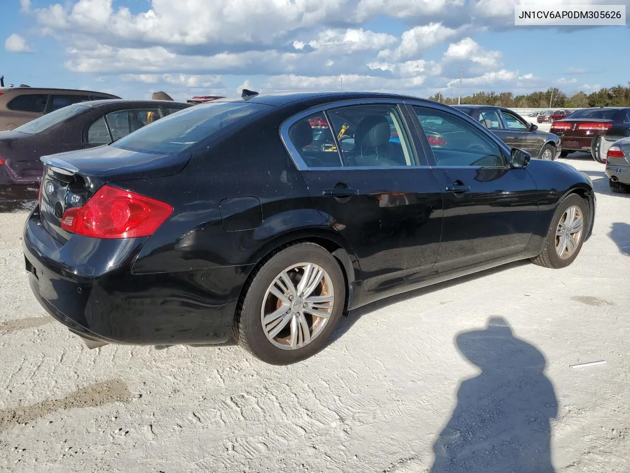 2013 Infiniti G37 Base VIN: JN1CV6AP0DM305626 Lot: 76791234