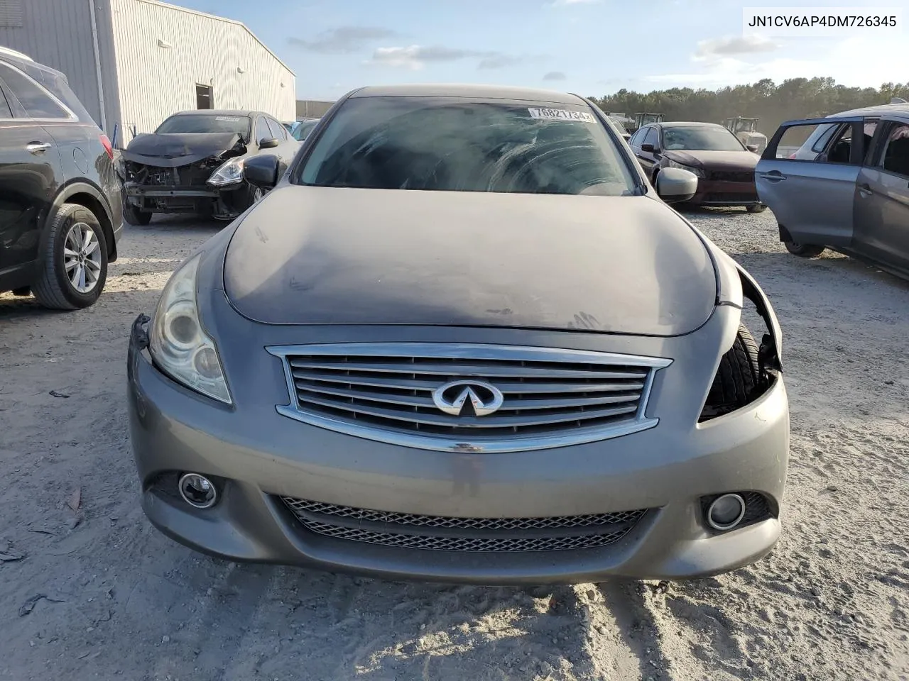 2013 Infiniti G37 Base VIN: JN1CV6AP4DM726345 Lot: 76821734