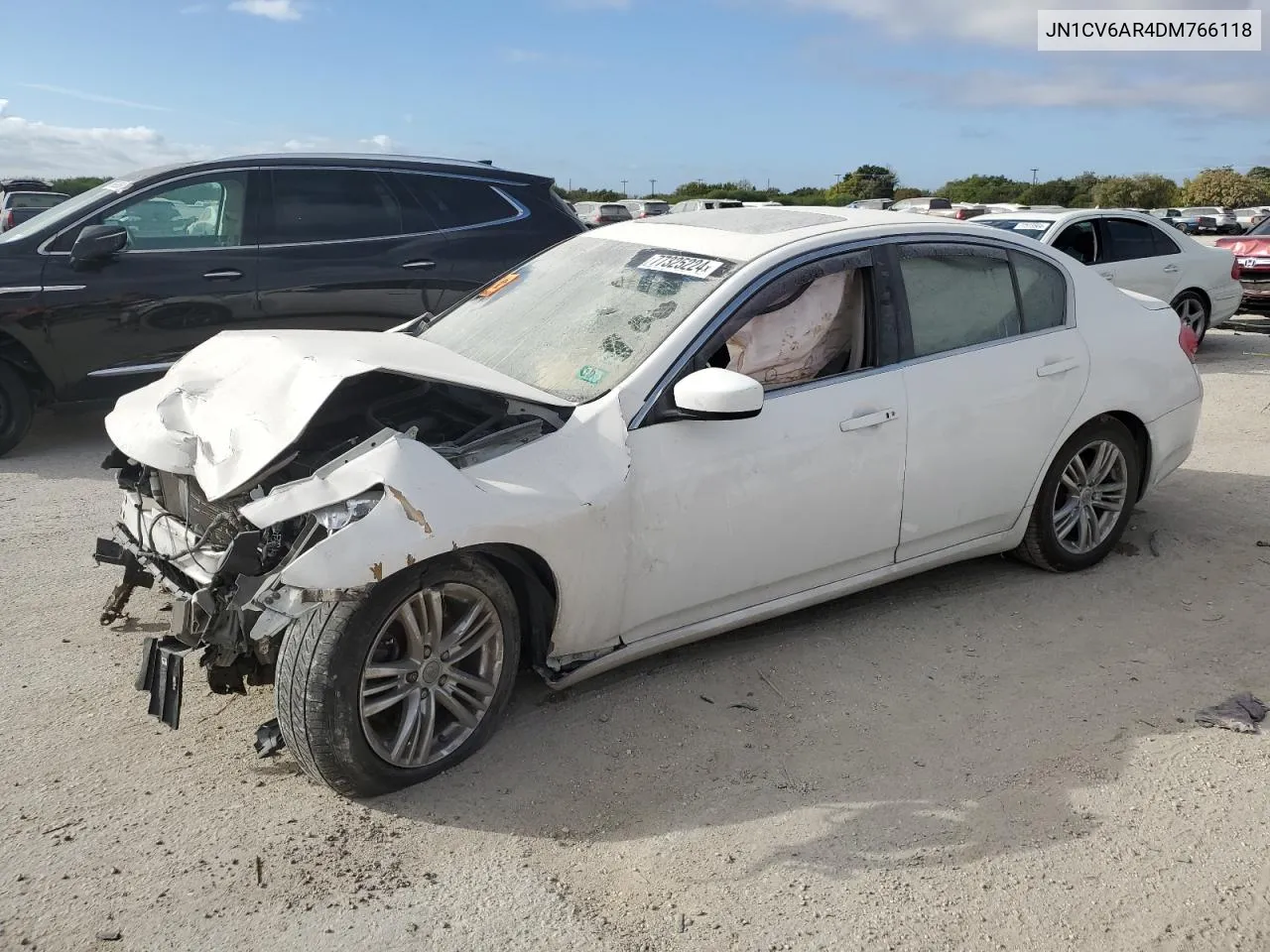 2013 Infiniti G37 VIN: JN1CV6AR4DM766118 Lot: 77325224