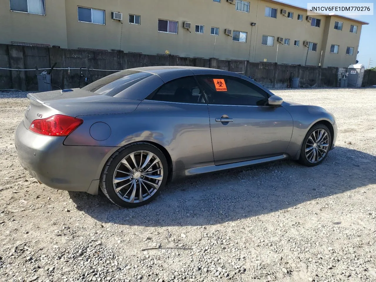 2013 Infiniti G37 Sport VIN: JN1CV6FE1DM770276 Lot: 77375294