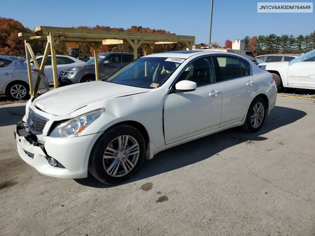 2013 Infiniti G37 VIN: JN1CV6AR3DM764649 Lot: 77409684