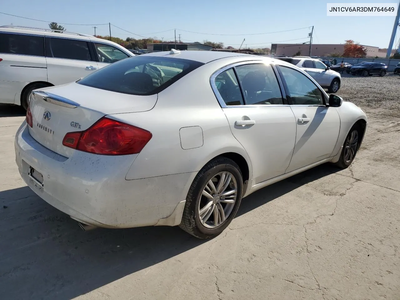 2013 Infiniti G37 VIN: JN1CV6AR3DM764649 Lot: 77409684