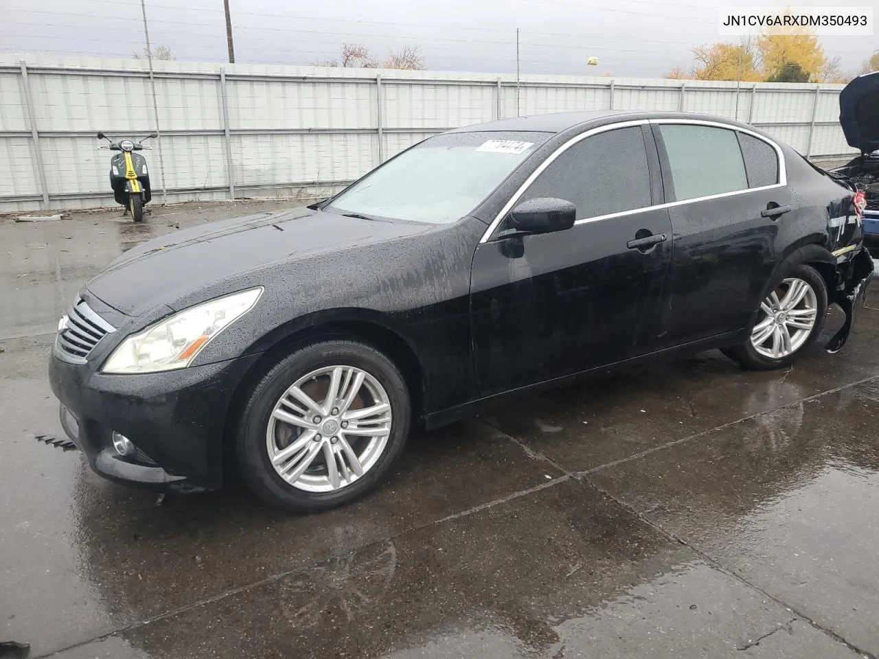 2013 Infiniti G37 VIN: JN1CV6ARXDM350493 Lot: 77704474