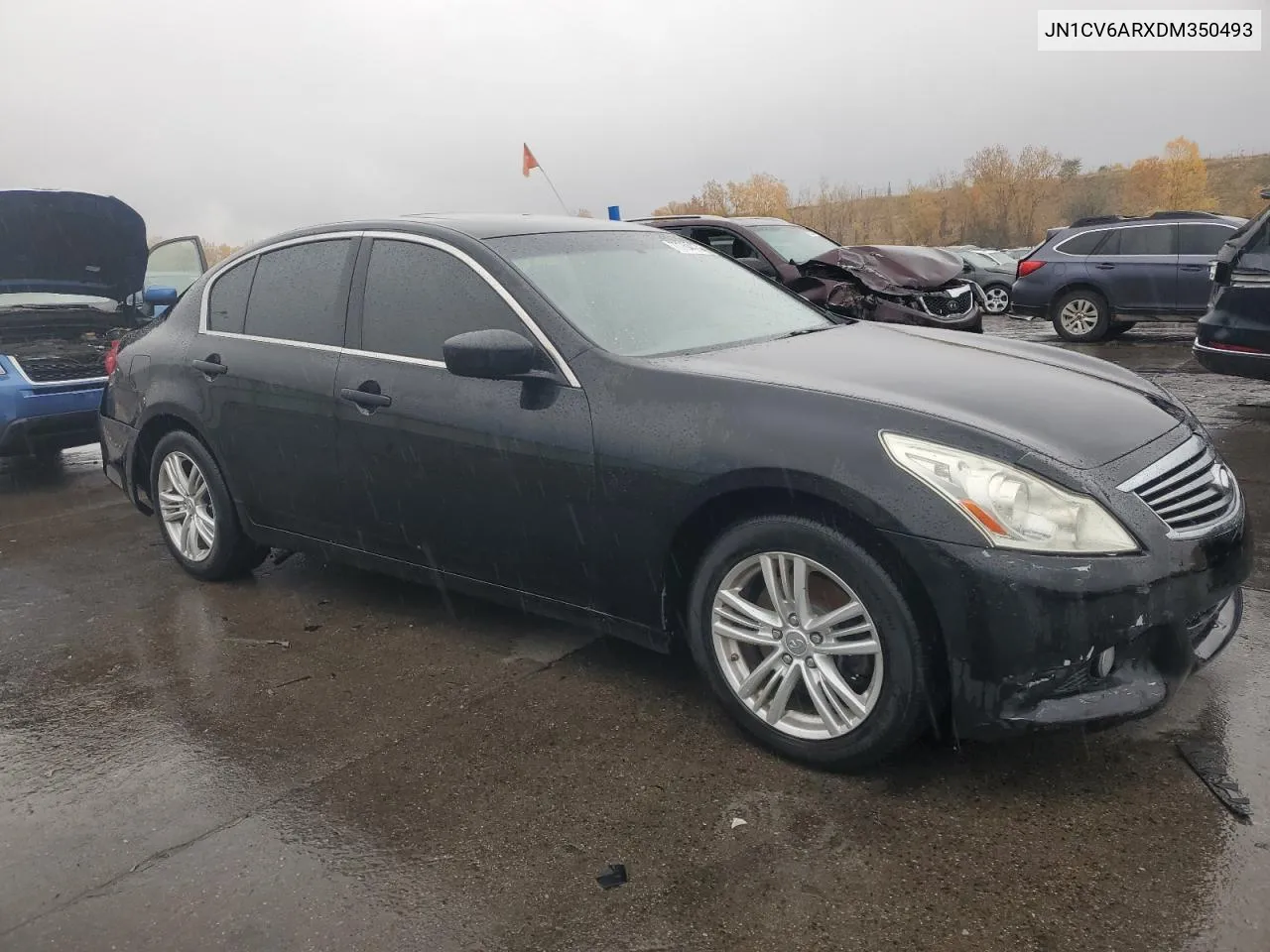 2013 Infiniti G37 VIN: JN1CV6ARXDM350493 Lot: 77704474