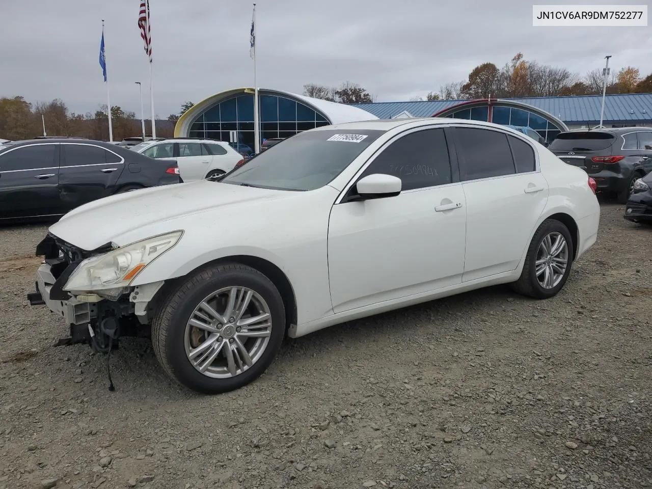 2013 Infiniti G37 VIN: JN1CV6AR9DM752277 Lot: 77750984