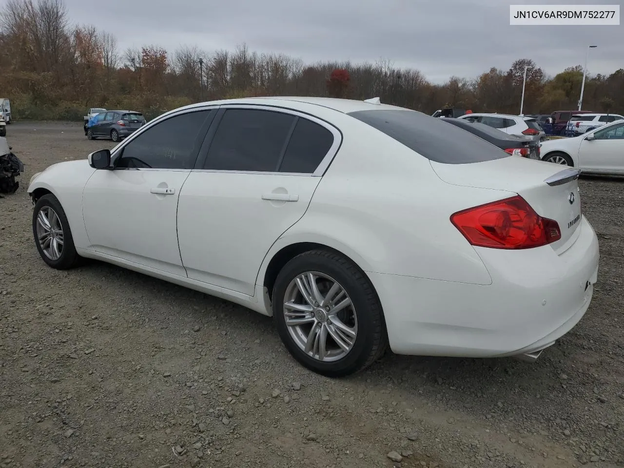 2013 Infiniti G37 VIN: JN1CV6AR9DM752277 Lot: 77750984