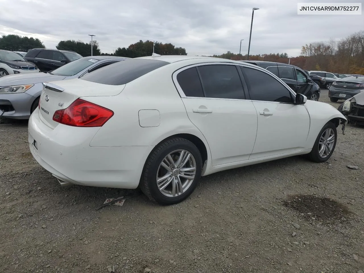 2013 Infiniti G37 VIN: JN1CV6AR9DM752277 Lot: 77750984