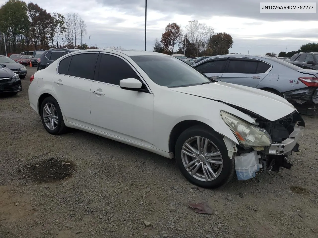 2013 Infiniti G37 VIN: JN1CV6AR9DM752277 Lot: 77750984