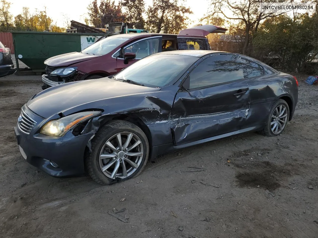 2013 Infiniti G37 VIN: JN1CV6EL0DM980254 Lot: 77818784