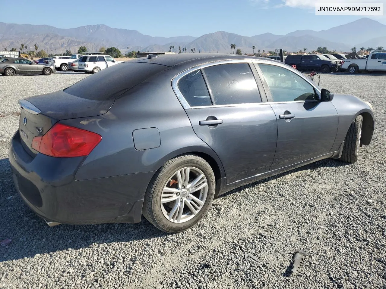 2013 Infiniti G37 Base VIN: JN1CV6AP9DM717592 Lot: 78288084