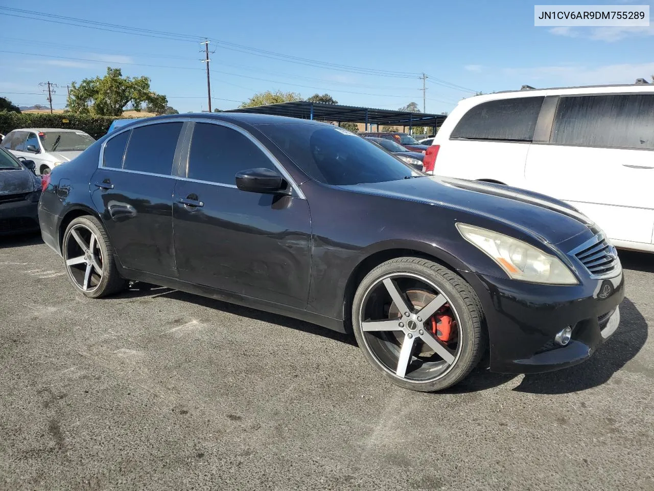 2013 Infiniti G37 VIN: JN1CV6AR9DM755289 Lot: 78467154