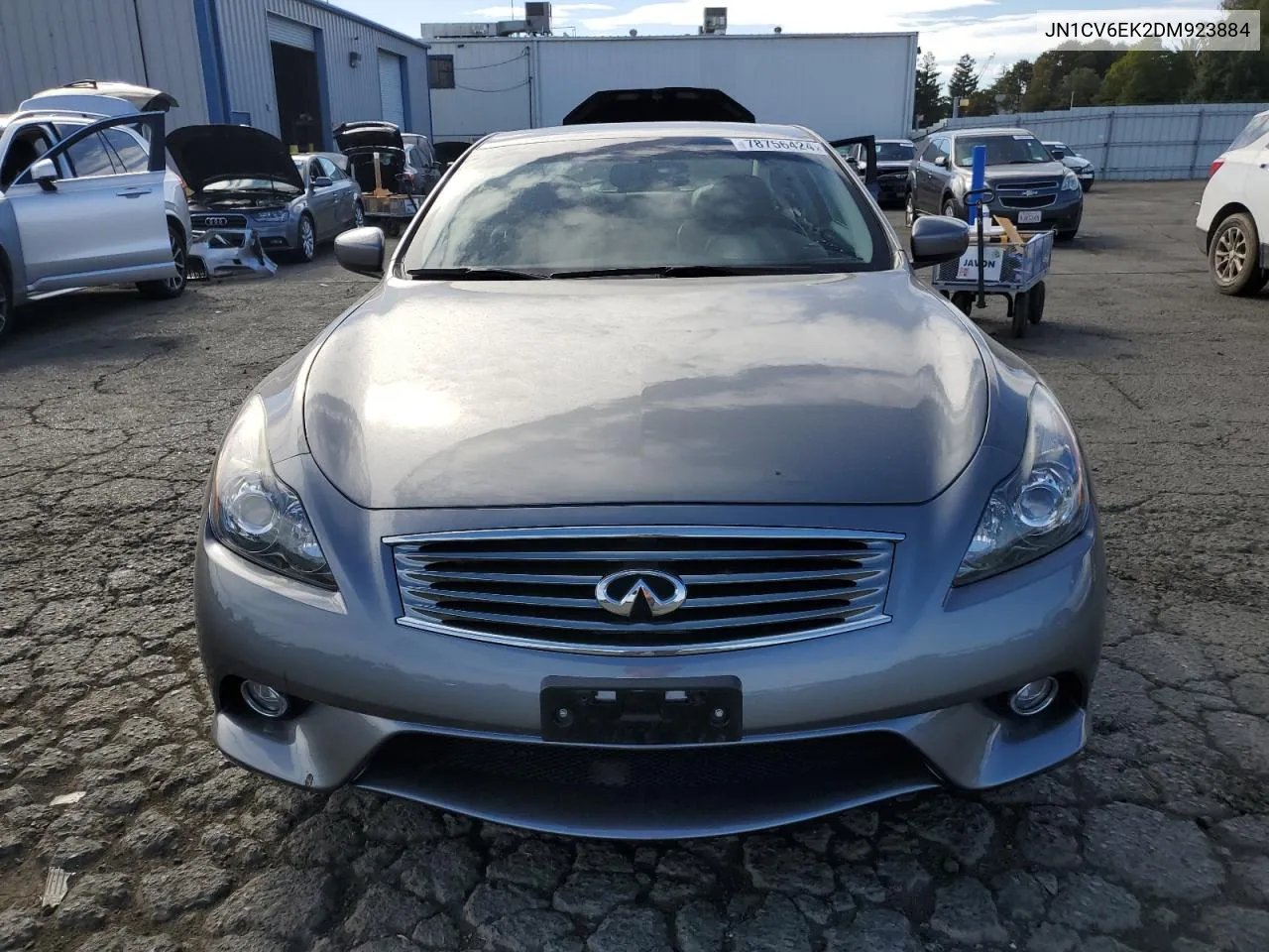 2013 Infiniti G37 Journey VIN: JN1CV6EK2DM923884 Lot: 78756424