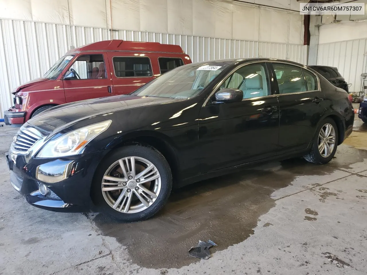 2013 Infiniti G37 VIN: JN1CV6AR6DM757307 Lot: 79237364