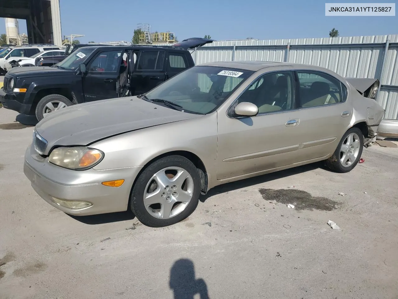 2000 Infiniti I30 VIN: JNKCA31A1YT125827 Lot: 75318564