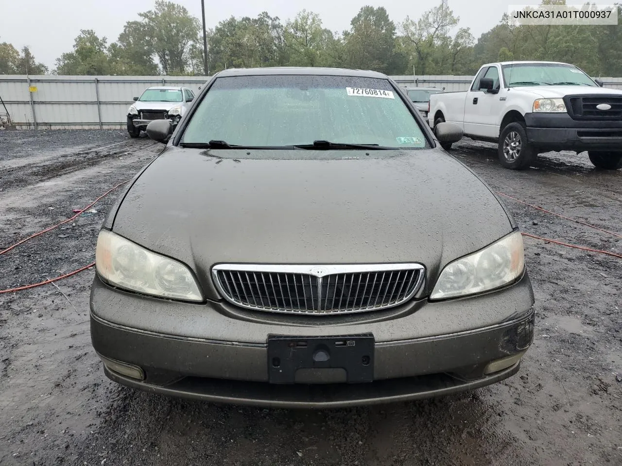 2001 Infiniti I30 VIN: JNKCA31A01T000937 Lot: 72760814