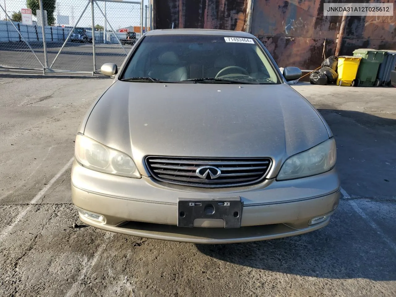 2002 Infiniti I35 VIN: JNKDA31A12T025612 Lot: 71493464