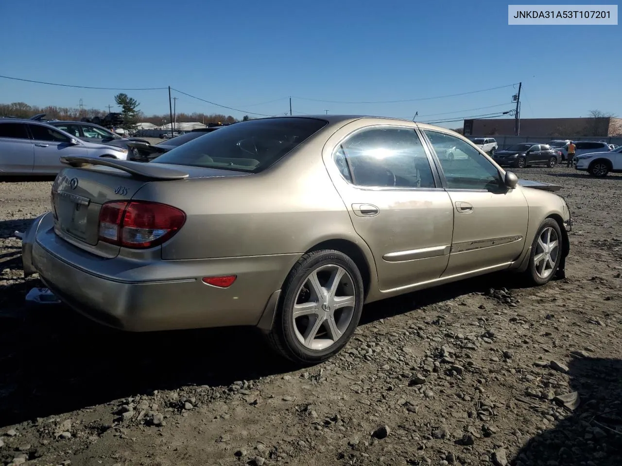 2003 Infiniti I35 VIN: JNKDA31A53T107201 Lot: 79926204