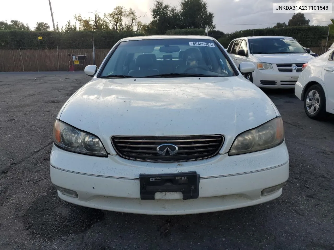 2003 Infiniti I35 VIN: JNKDA31A23T101548 Lot: 80850964