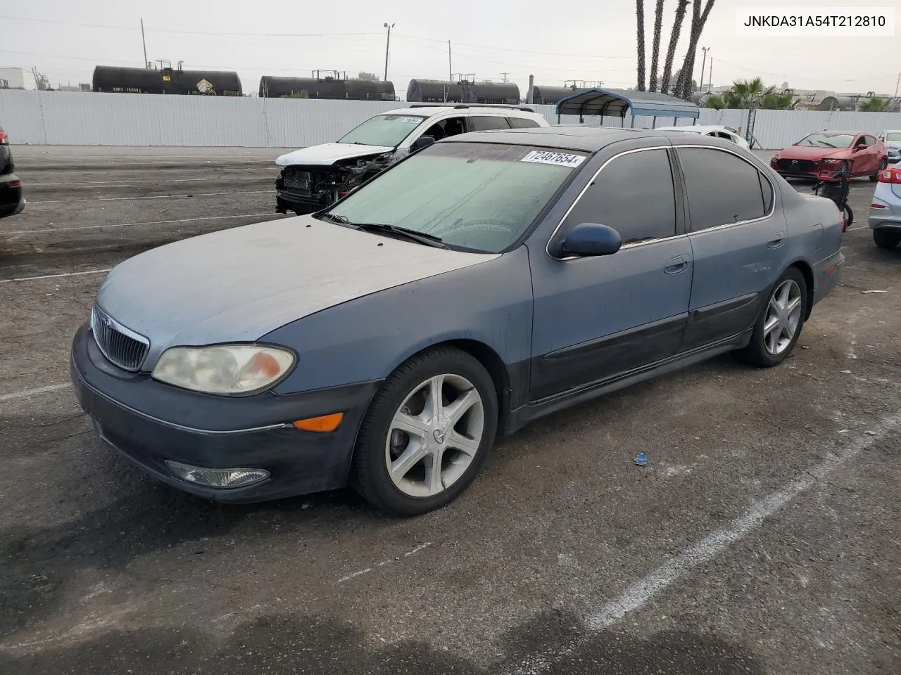 2004 Infiniti I35 VIN: JNKDA31A54T212810 Lot: 72467654