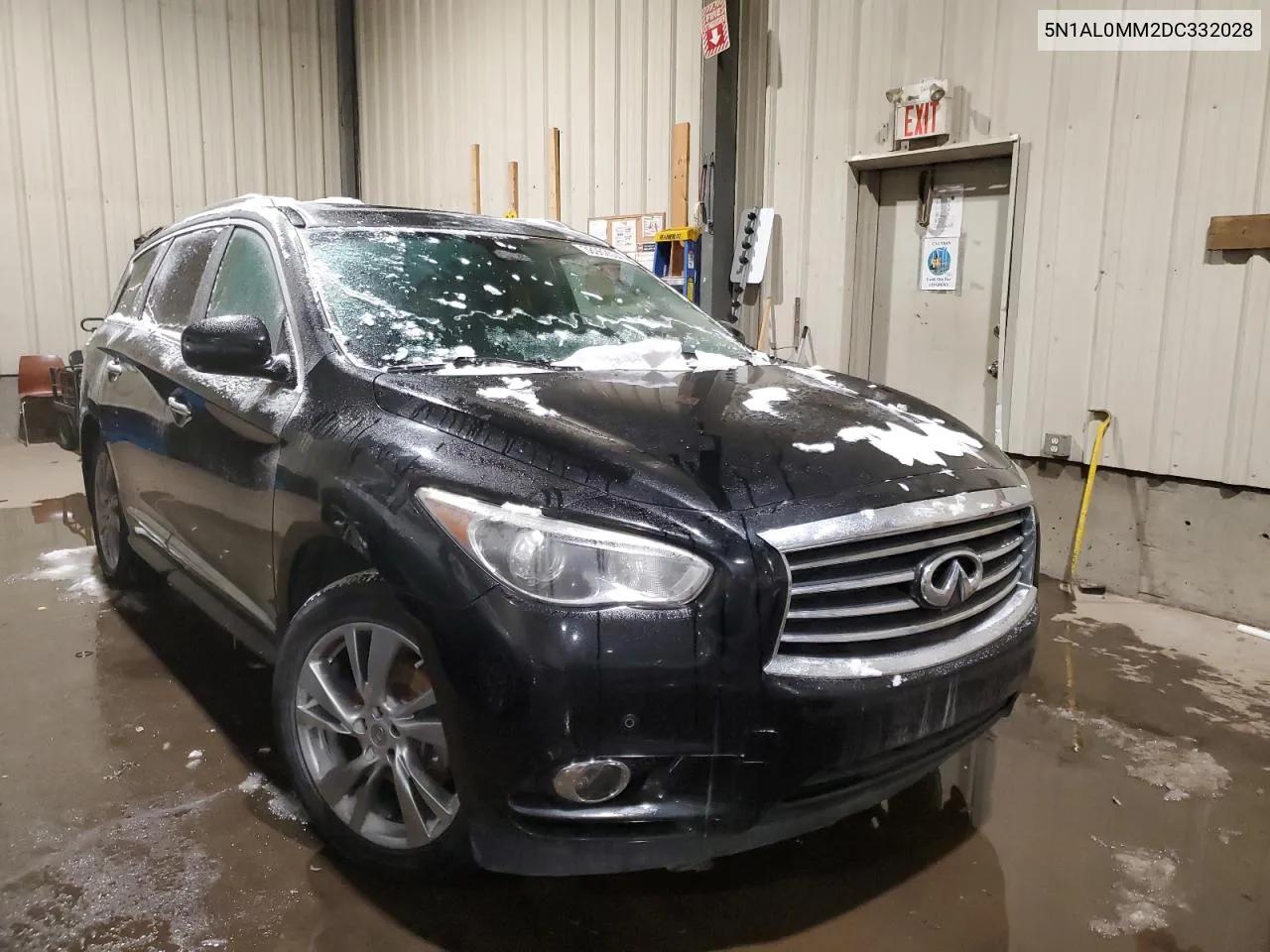 2013 Infiniti Jx35 VIN: 5N1AL0MM2DC332028 Lot: 38962534