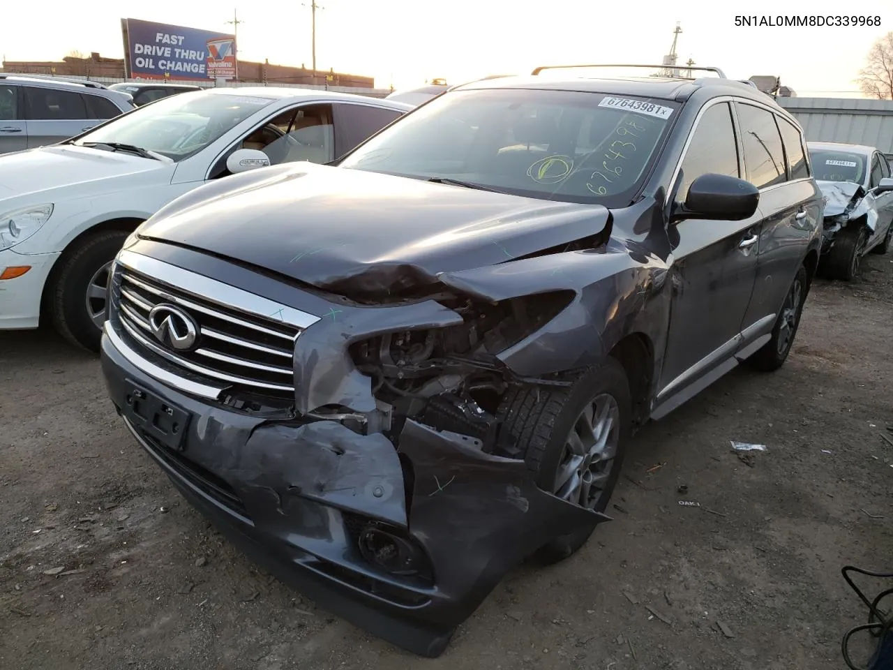 5N1AL0MM8DC339968 2013 Infiniti Jx35