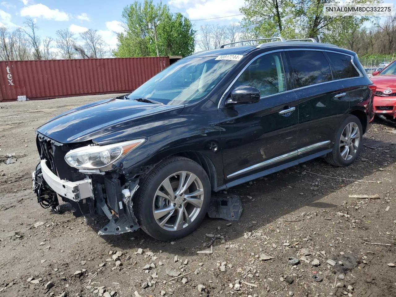 2013 Infiniti Jx35 VIN: 5N1AL0MM8DC332275 Lot: 50817244