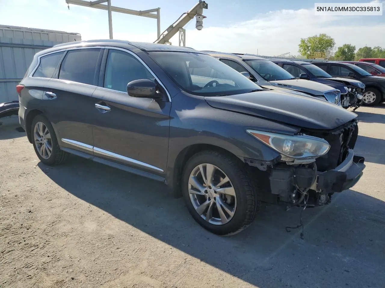 2013 Infiniti Jx35 VIN: 5N1AL0MM3DC335813 Lot: 52083444