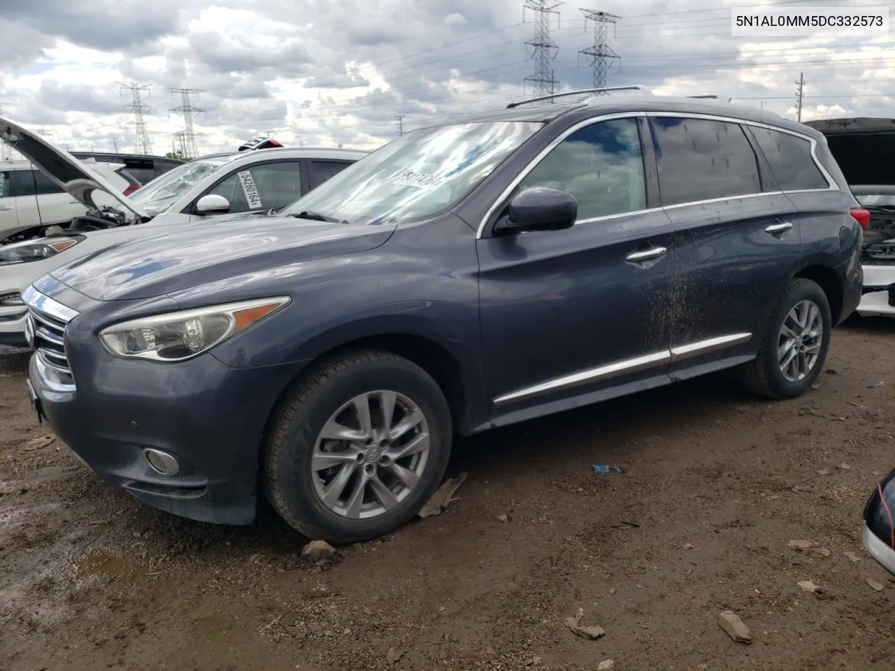 2013 Infiniti Jx35 VIN: 5N1AL0MM5DC332573 Lot: 54174764