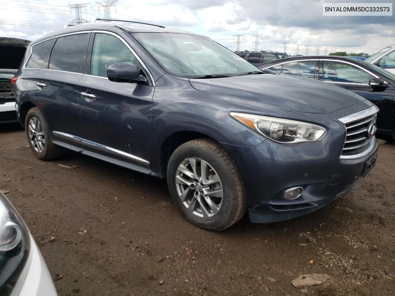 2013 Infiniti Jx35 VIN: 5N1AL0MM5DC332573 Lot: 54174764