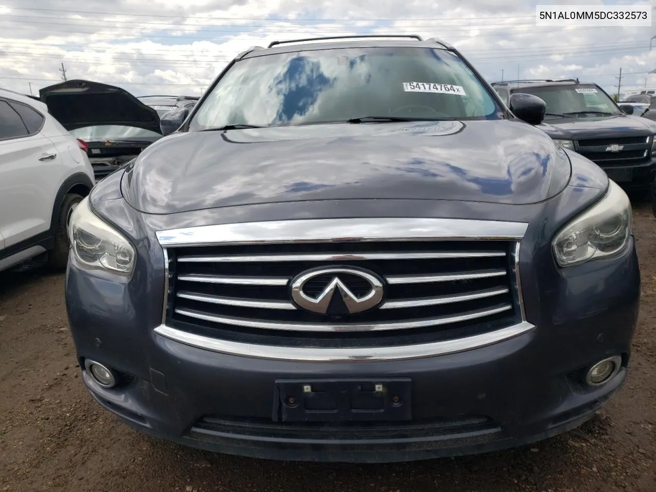 2013 Infiniti Jx35 VIN: 5N1AL0MM5DC332573 Lot: 54174764