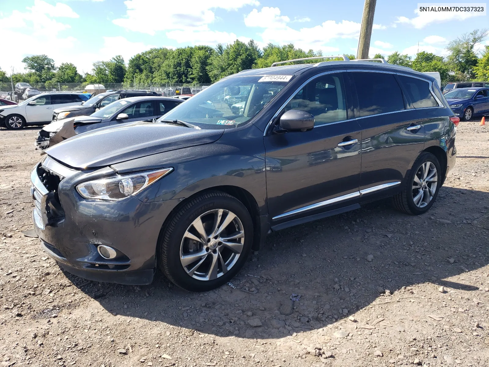 2013 Infiniti Jx35 VIN: 5N1AL0MM7DC337323 Lot: 57804944