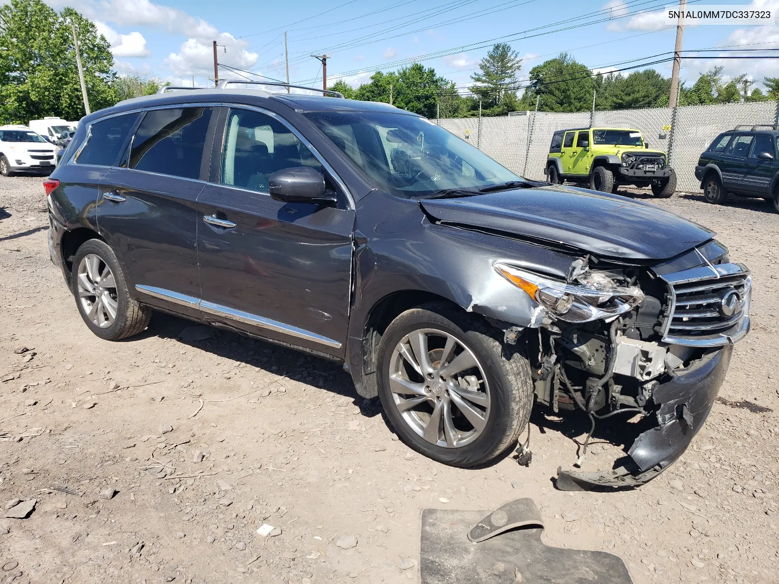 2013 Infiniti Jx35 VIN: 5N1AL0MM7DC337323 Lot: 57804944