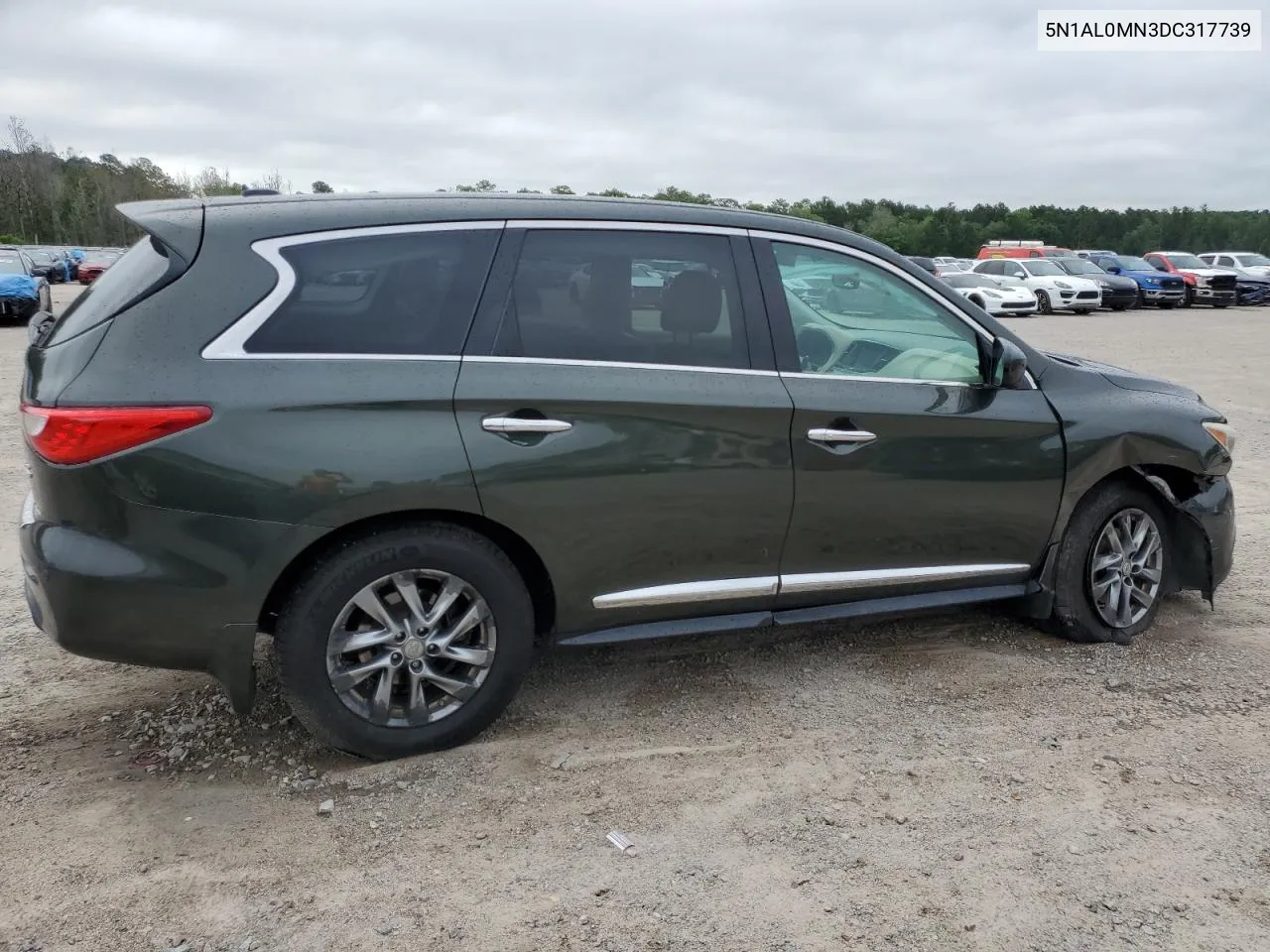 2013 Infiniti Jx35 VIN: 5N1AL0MN3DC317739 Lot: 60904324