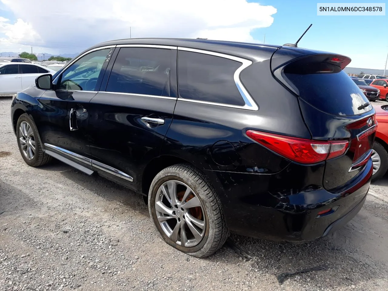 2013 Infiniti Jx35 VIN: 5N1AL0MN6DC348578 Lot: 63146574