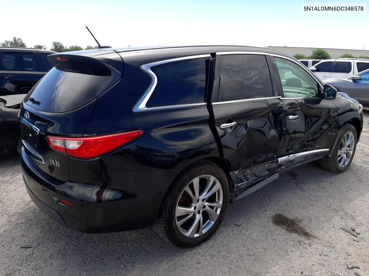 2013 Infiniti Jx35 VIN: 5N1AL0MN6DC348578 Lot: 63146574