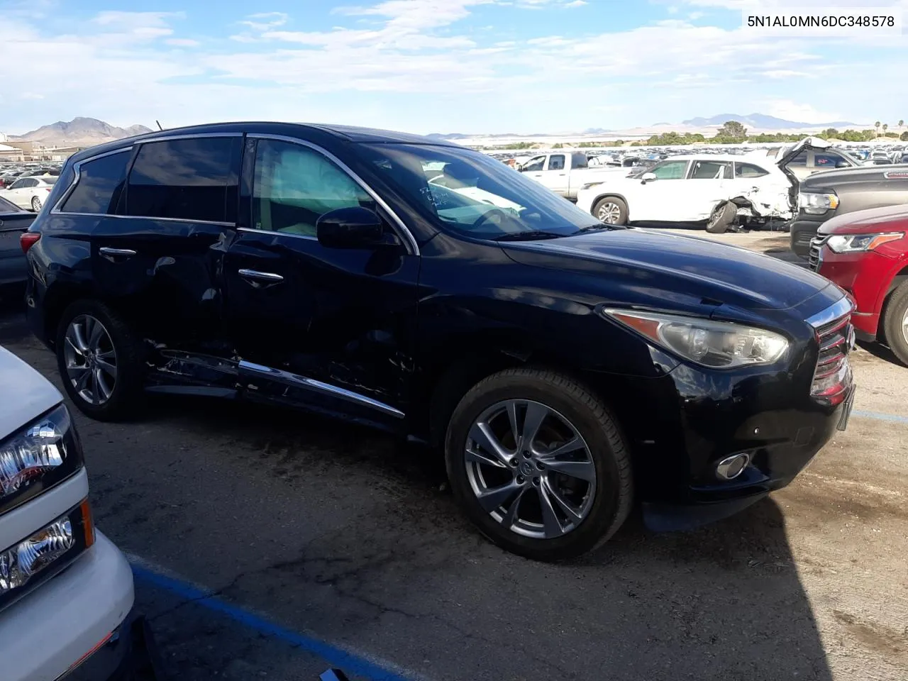 2013 Infiniti Jx35 VIN: 5N1AL0MN6DC348578 Lot: 63146574