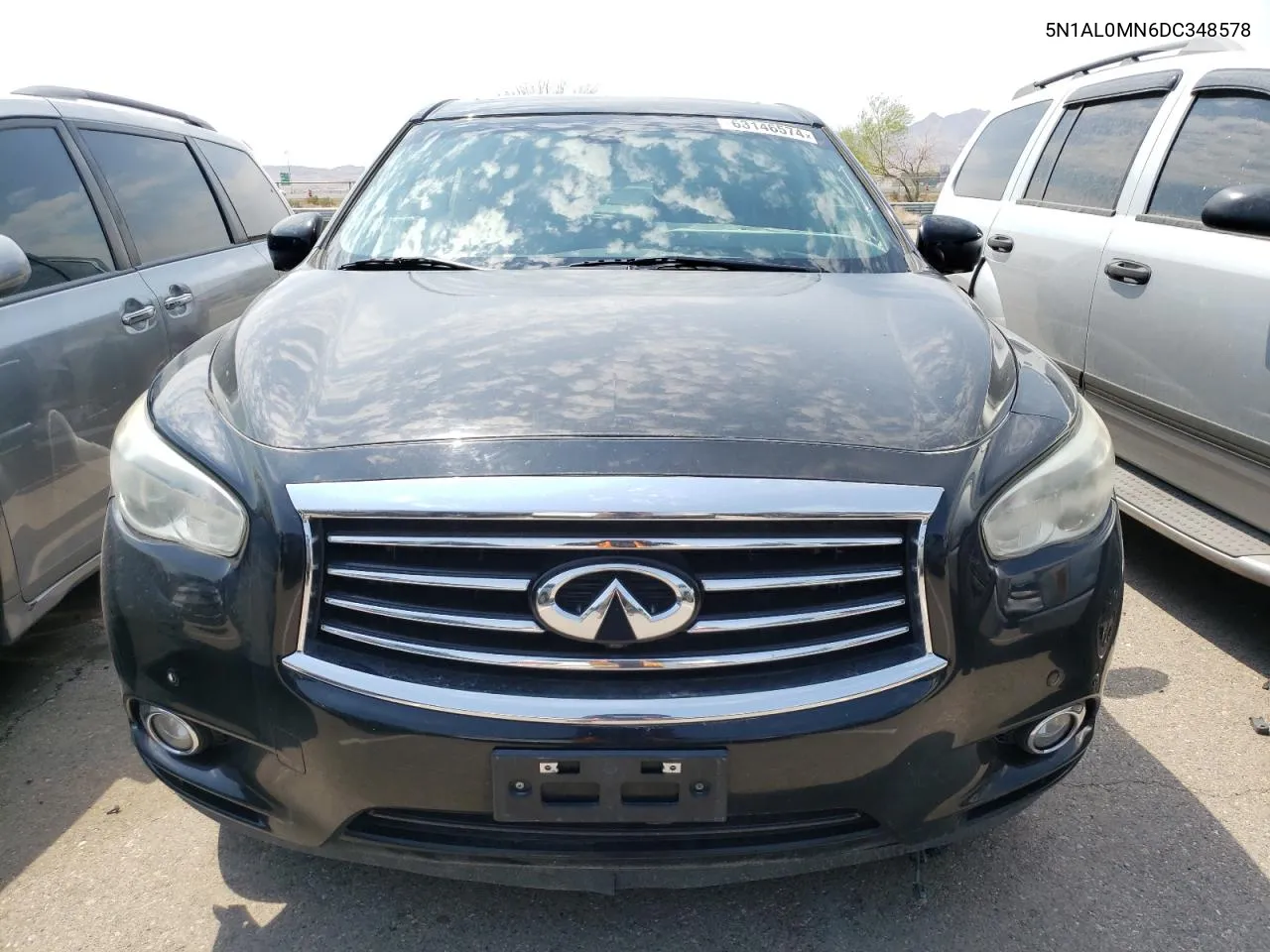 2013 Infiniti Jx35 VIN: 5N1AL0MN6DC348578 Lot: 63146574