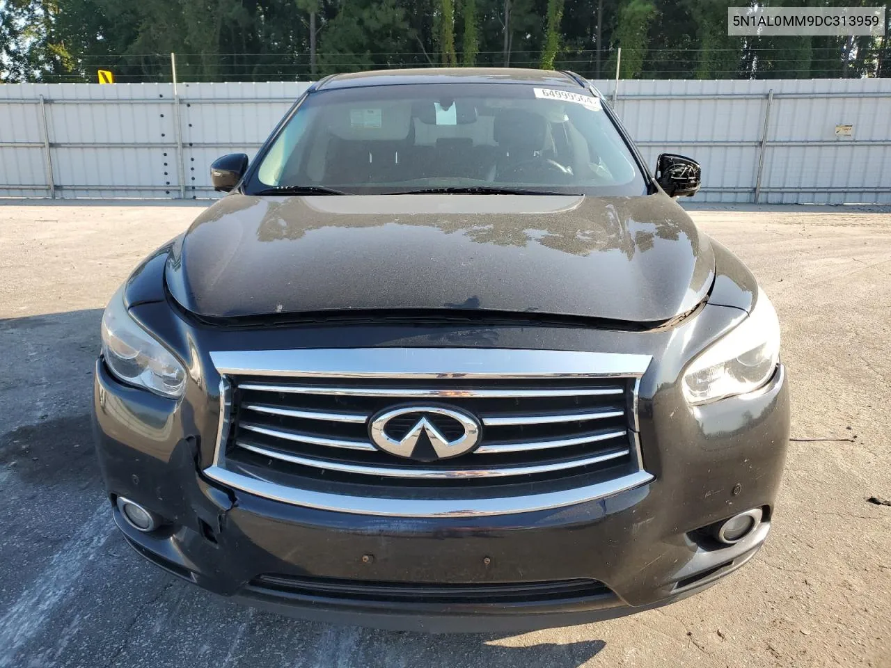 2013 Infiniti Jx35 VIN: 5N1AL0MM9DC313959 Lot: 64999564