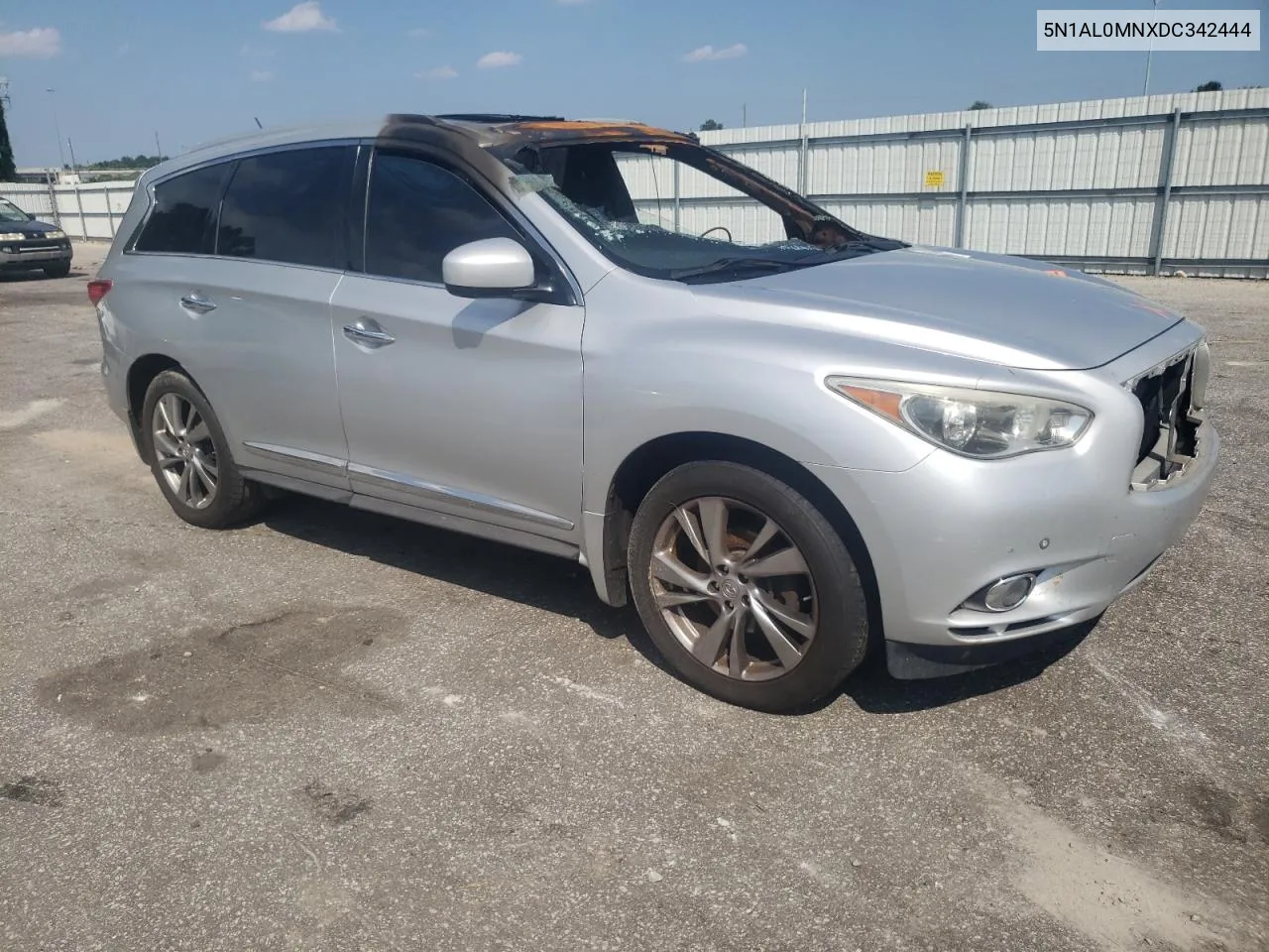 2013 Infiniti Jx35 VIN: 5N1AL0MNXDC342444 Lot: 66508564