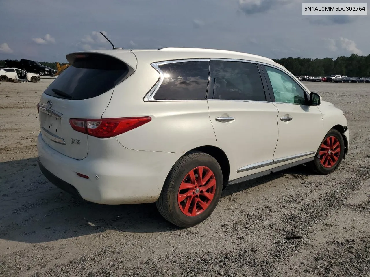 2013 Infiniti Jx35 VIN: 5N1AL0MM5DC302764 Lot: 66575734