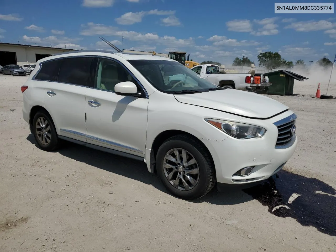 2013 Infiniti Jx35 VIN: 5N1AL0MM8DC335774 Lot: 66941554