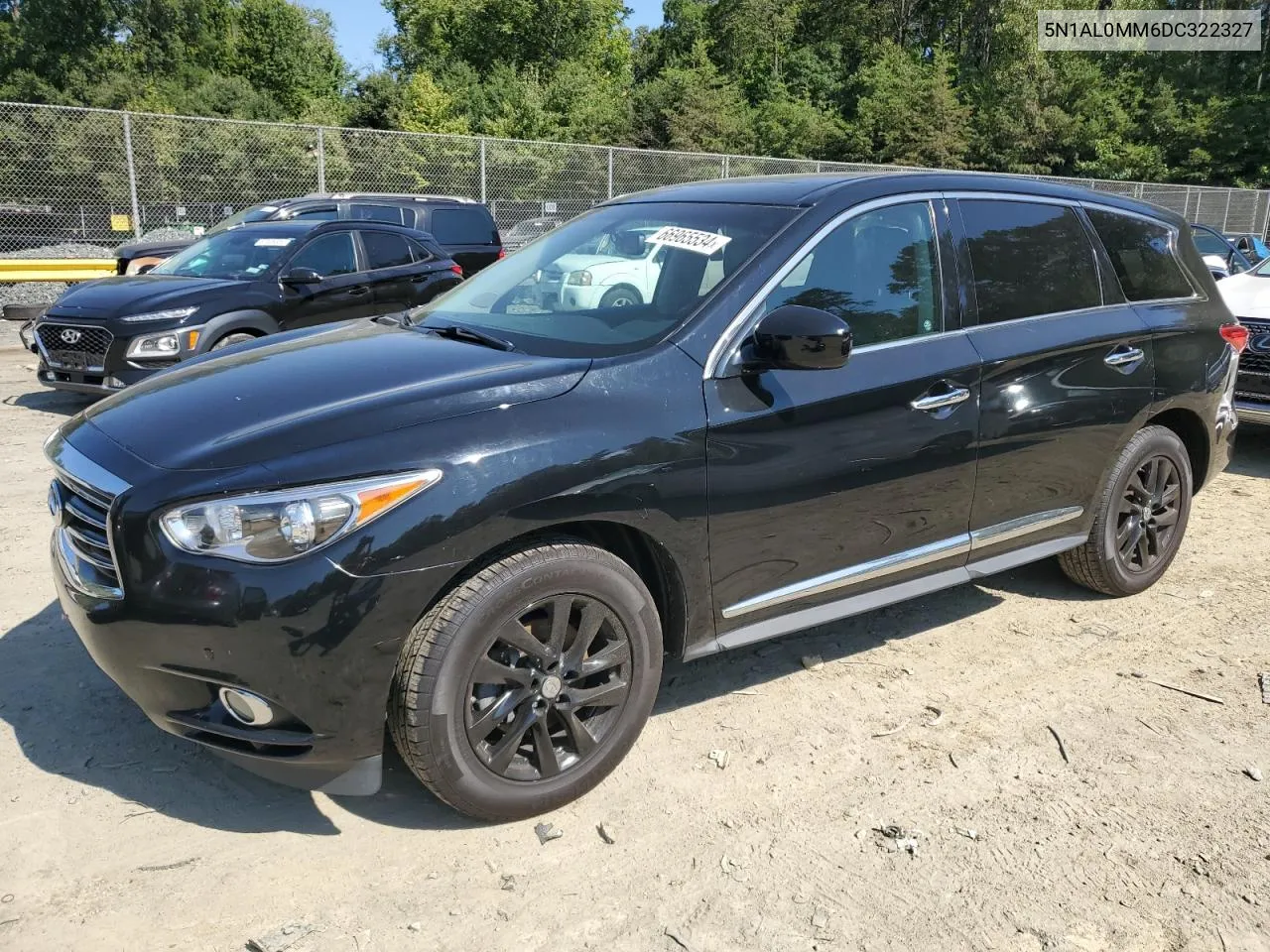 2013 Infiniti Jx35 VIN: 5N1AL0MM6DC322327 Lot: 66965534