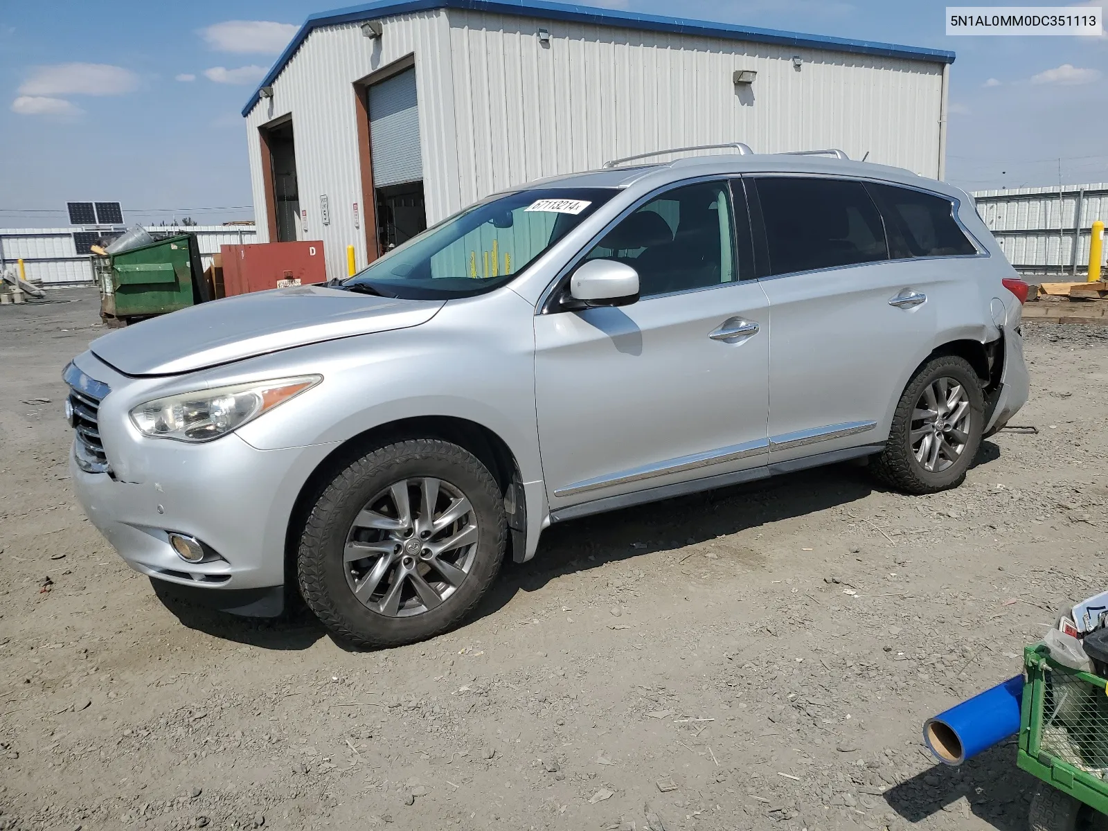 5N1AL0MM0DC351113 2013 Infiniti Jx35