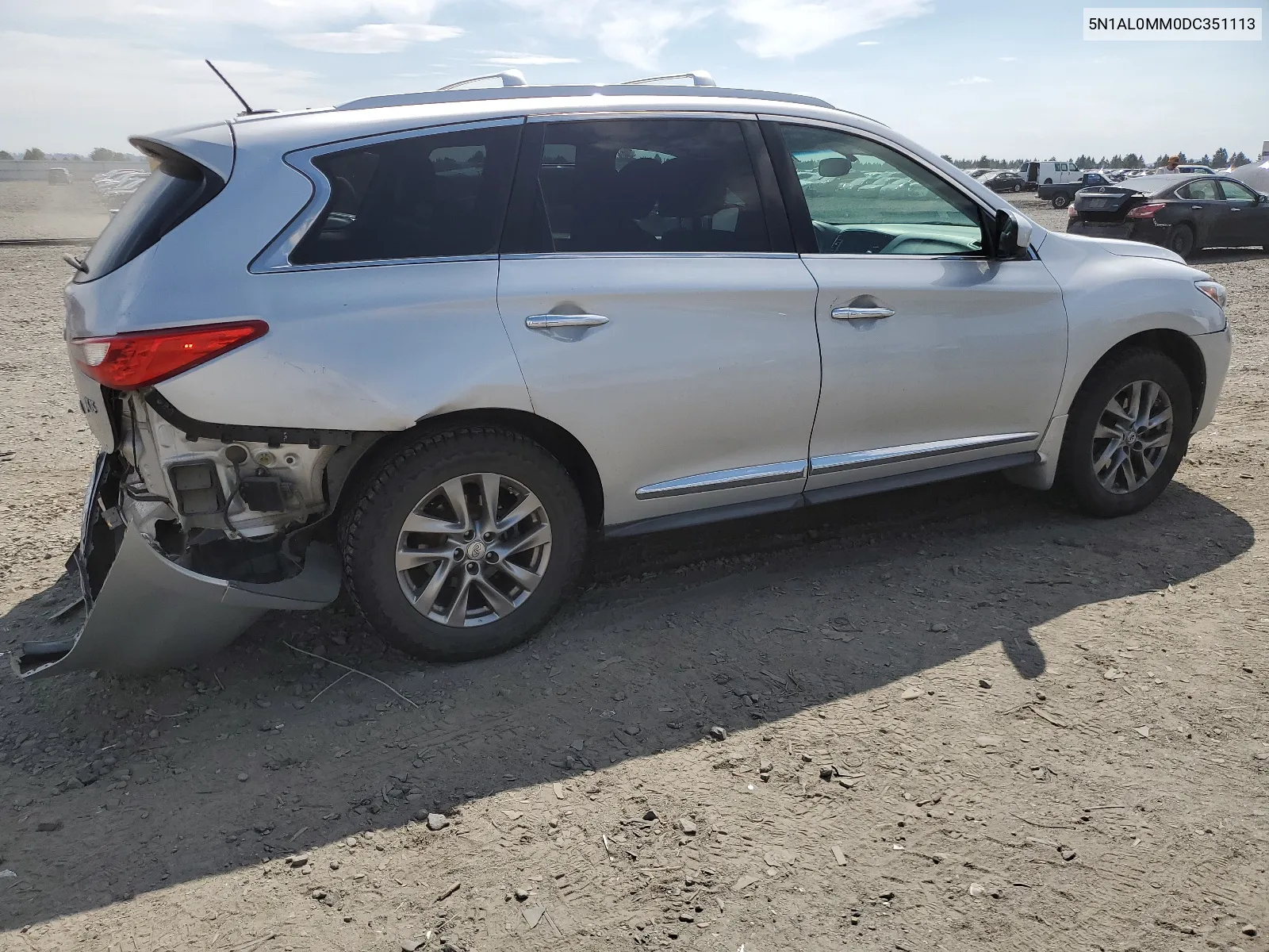 2013 Infiniti Jx35 VIN: 5N1AL0MM0DC351113 Lot: 67113214