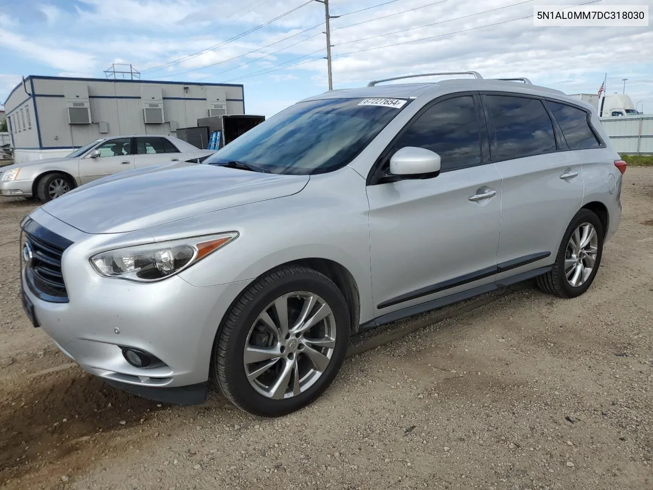 2013 Infiniti Jx35 VIN: 5N1AL0MM7DC318030 Lot: 67227654