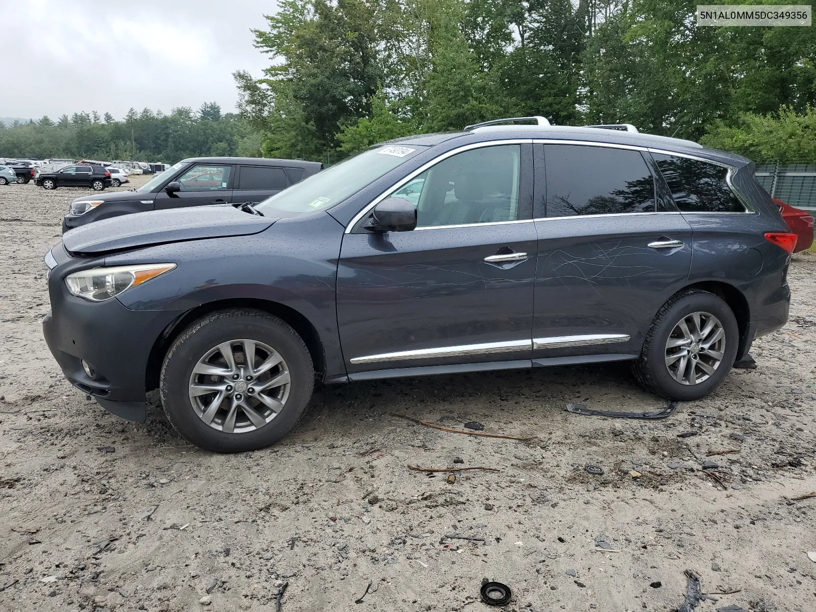 2013 Infiniti Jx35 VIN: 5N1AL0MM5DC349356 Lot: 67493194