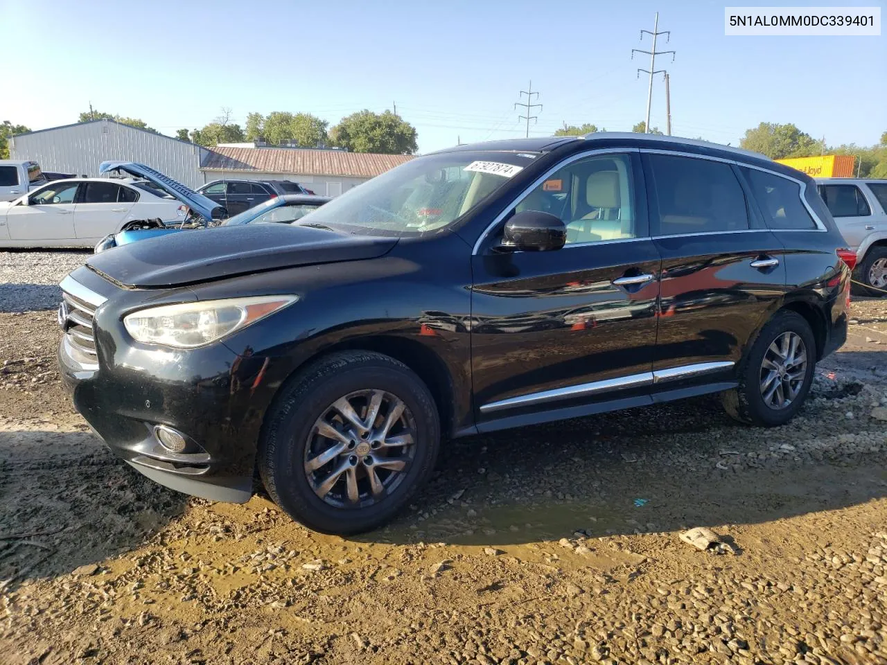 2013 Infiniti Jx35 VIN: 5N1AL0MM0DC339401 Lot: 67927874